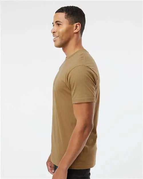 Lat 6901 Fine Jersey Tee - Coyote Brown