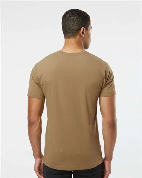 Lat 6901 Fine Jersey Tee - Coyote Brown