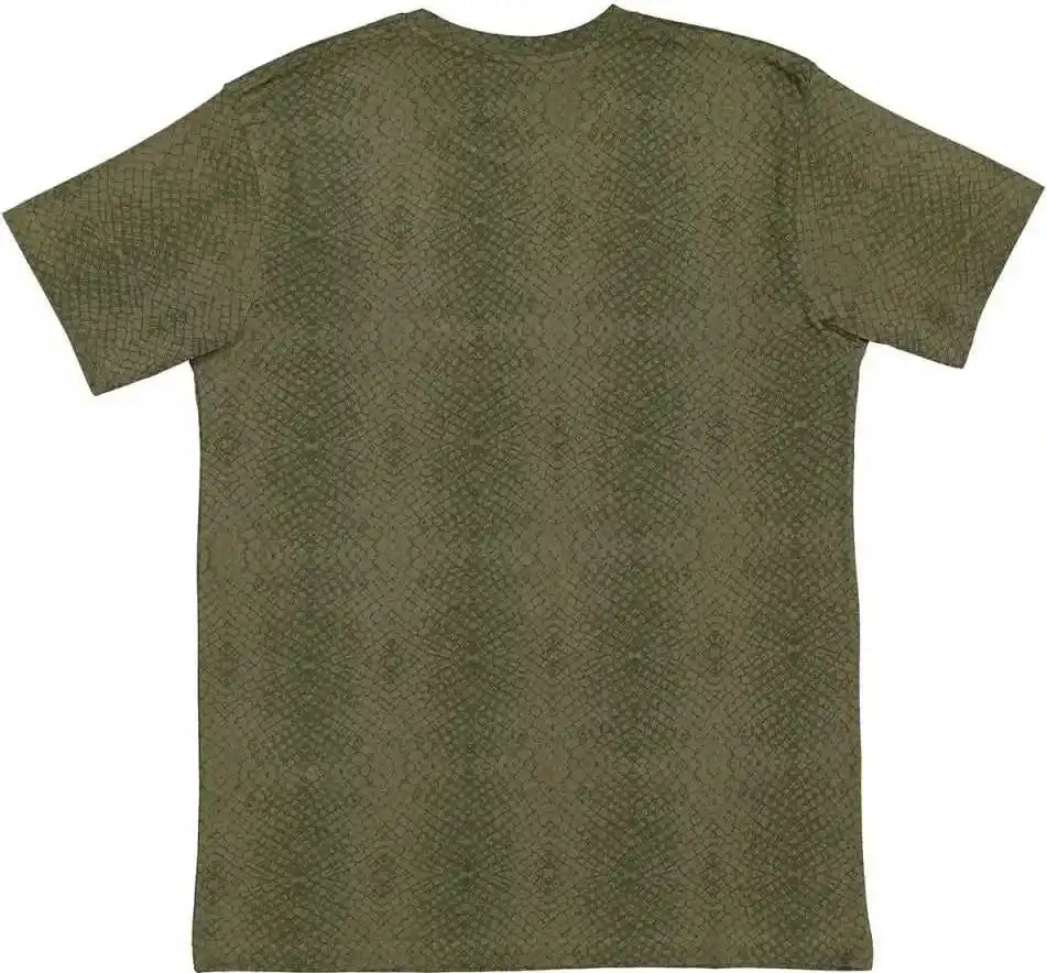 Lat 6901 Fine Jersey Tee - Green Reptile