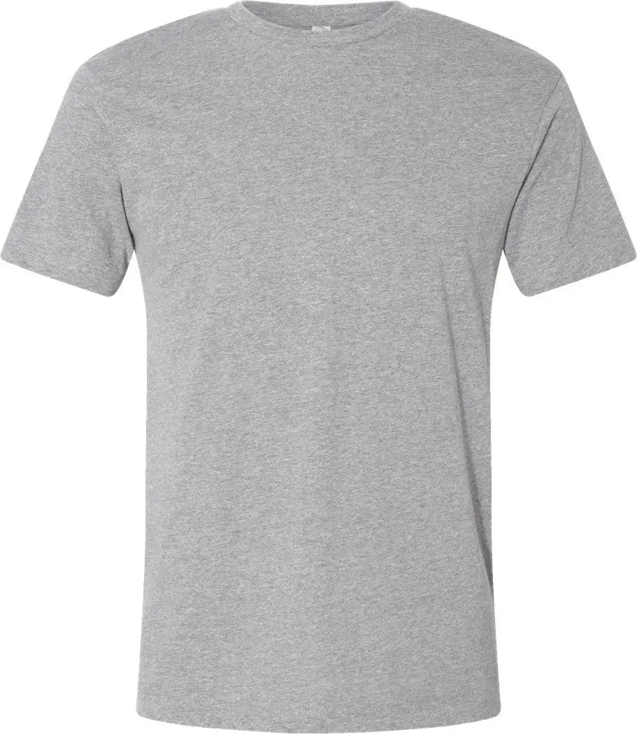 Lat 6901 Fine Jersey Tee - Heather - Gray / Xs