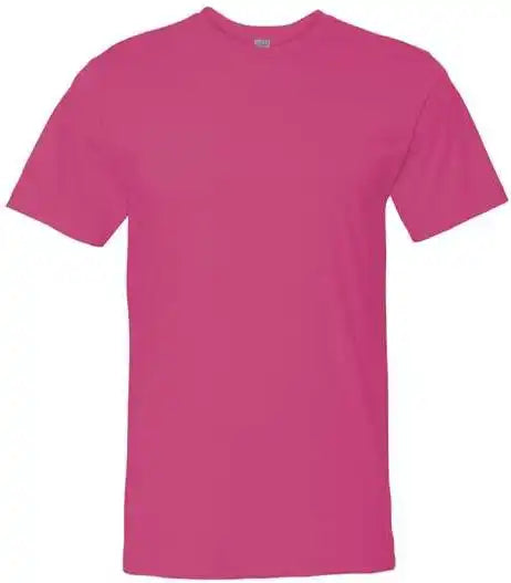 Lat 6901 Fine Jersey Tee Hot Pink