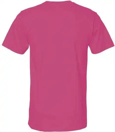 Lat 6901 Fine Jersey Tee Hot Pink