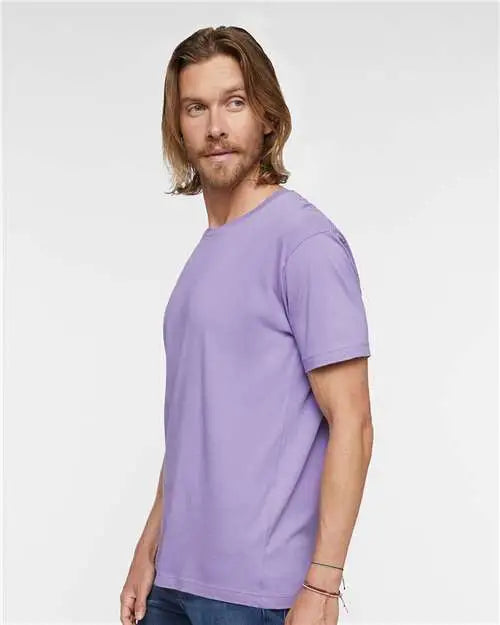 Lat 6901 Fine Jersey Tee - Lavender