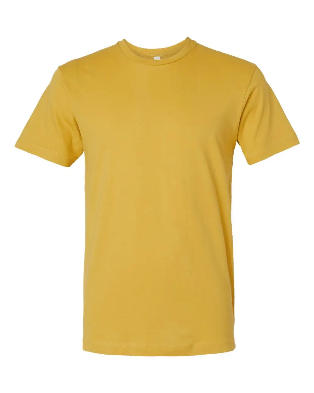 Lat 6901 Fine Jersey Tee - Mustard - Gold / s