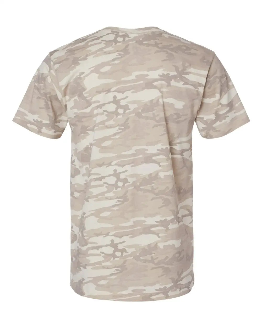 Lat 6901 Fine Jersey Tee - Natural Camo