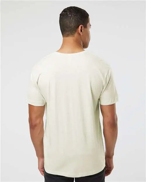 Lat 6901 Fine Jersey Tee - Natural Heather