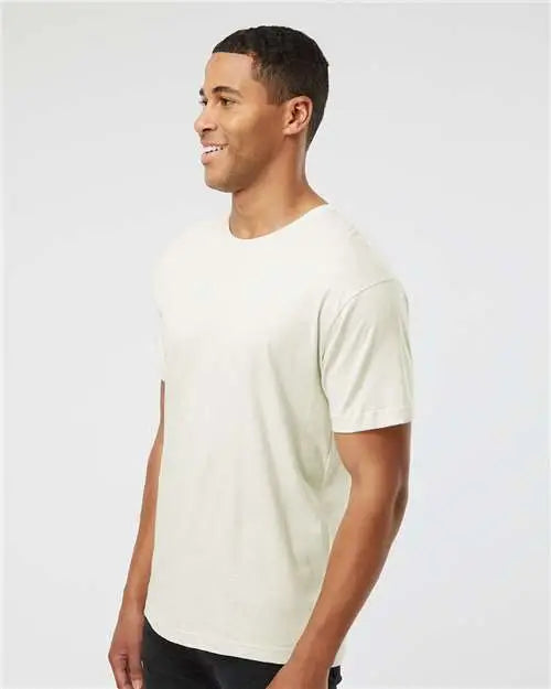 Lat 6901 Fine Jersey Tee - Natural Heather
