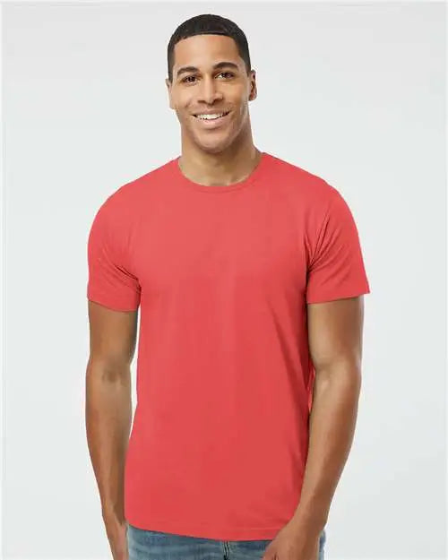 Lat 6901 Fine Jersey Tee - Passionfruit