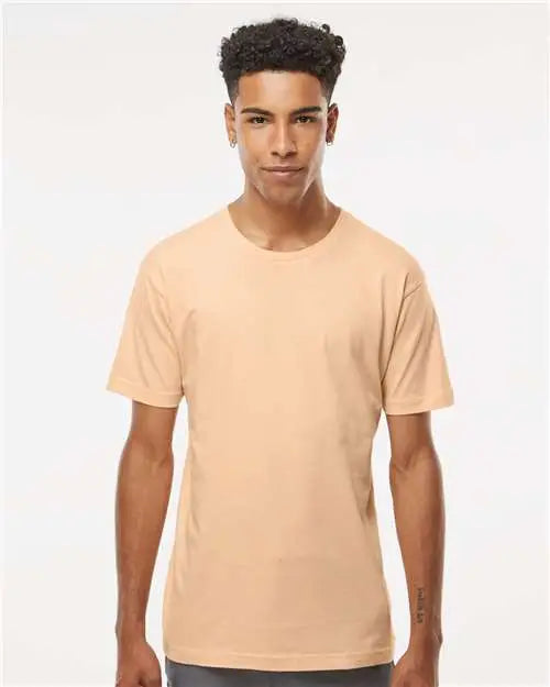Lat 6901 Fine Jersey Tee - Peachy