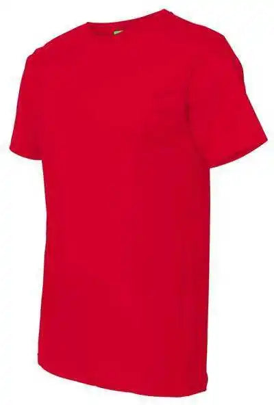 Lat 6901 Fine Jersey Tee Red