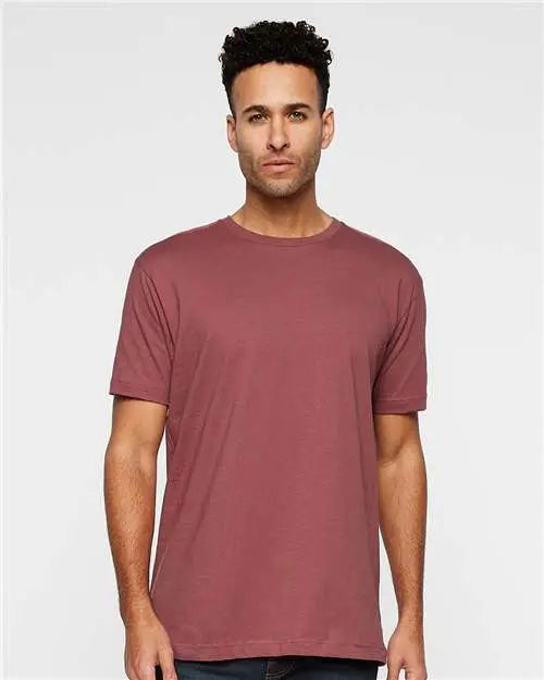 Lat 6901 Fine Jersey Tee - Rouge
