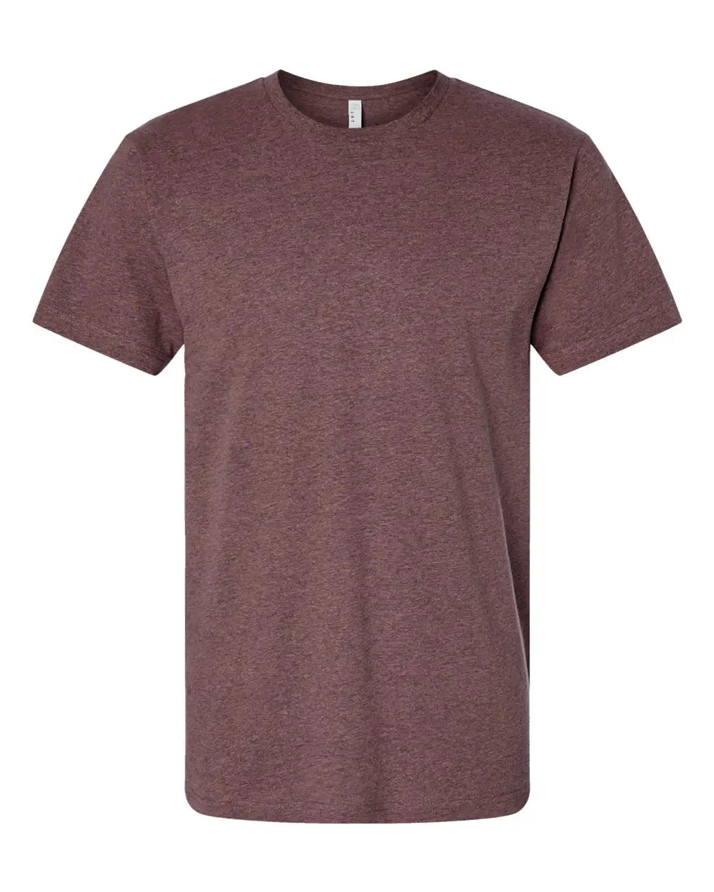 Lat 6901 Fine Jersey Tee - Sangria Blackout - Cardinal / s