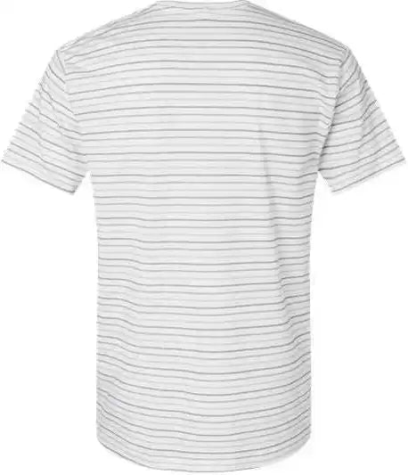 Lat 6901 Fine Jersey Tee Shadow Stripe