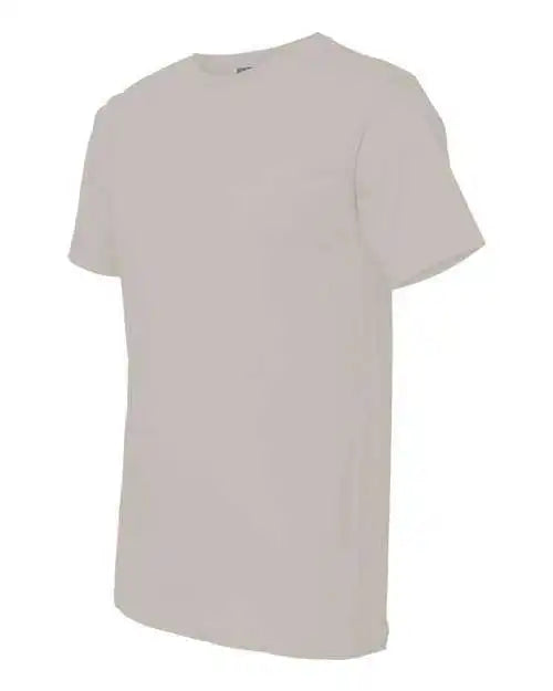 Lat 6901 Fine Jersey Tee - Silver