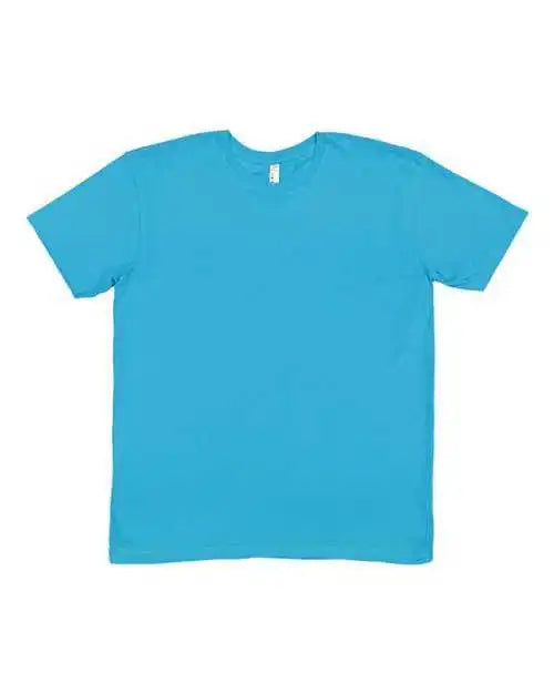 Lat 6901 Fine Jersey Tee - Turquoise