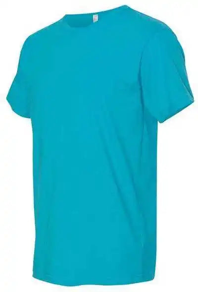 Lat 6901 Fine Jersey Tee Vintage Turquoise