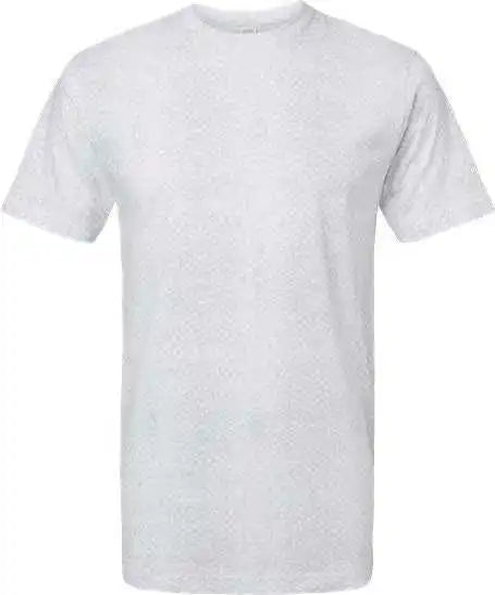 Lat 6901 Fine Jersey Tee White Reptile