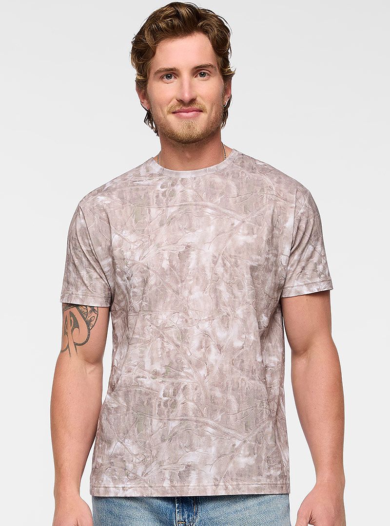Lat 6901 Unisex Fine Jersey Tee - Sand Timberwood