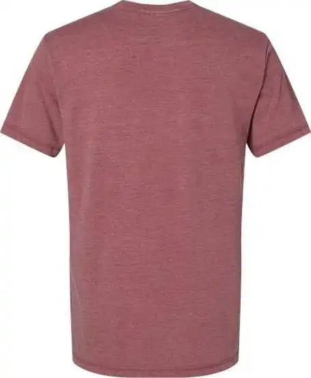 Lat 6902 Unisex Vintage Wash Tee - Washed Rouge
