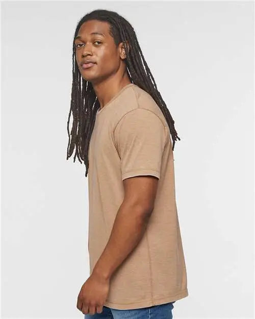 Lat 6902 Vintage Wash Tee - Washed Coyote Brown