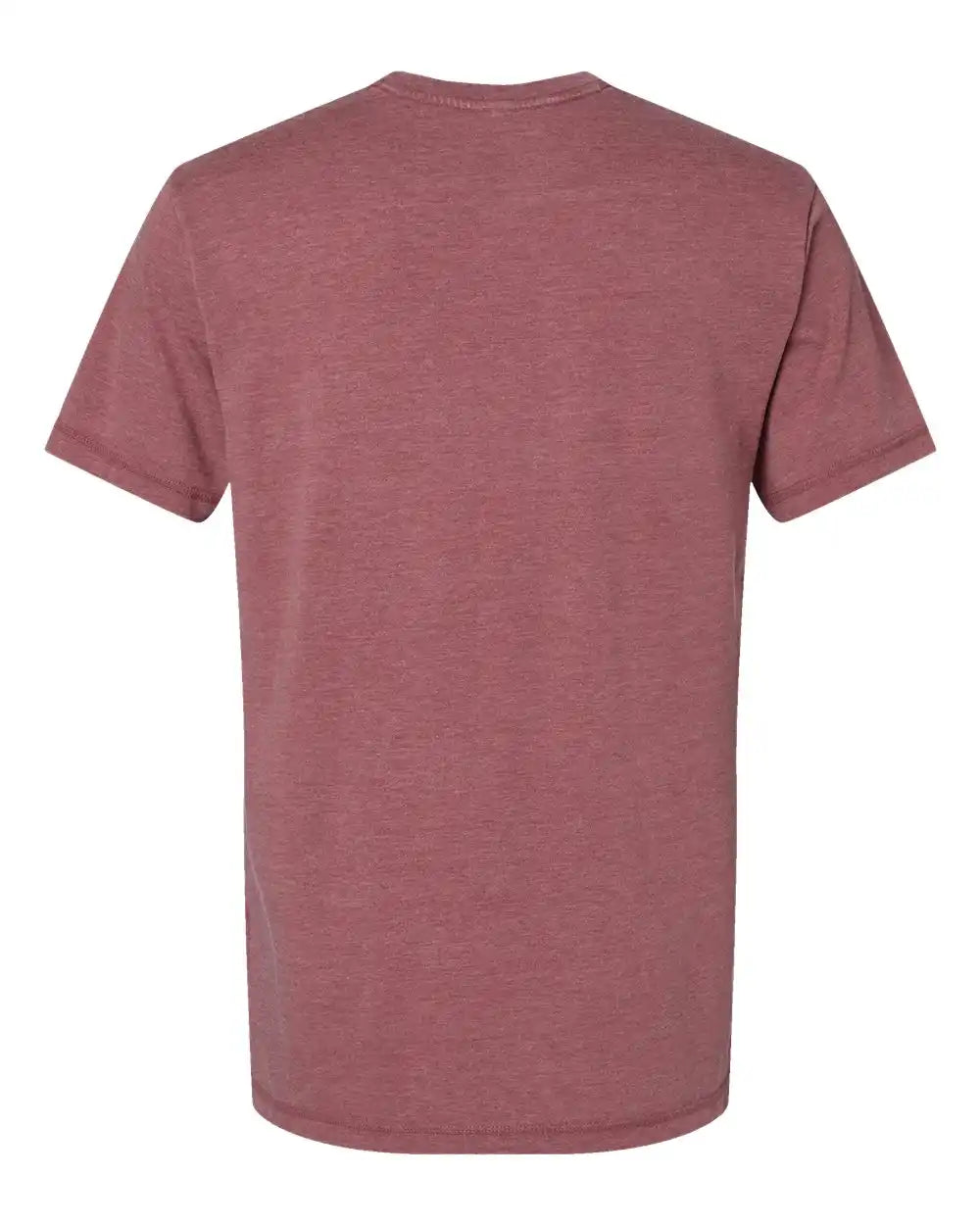 Lat 6902 Vintage Wash Tee - Washed Rouge - s