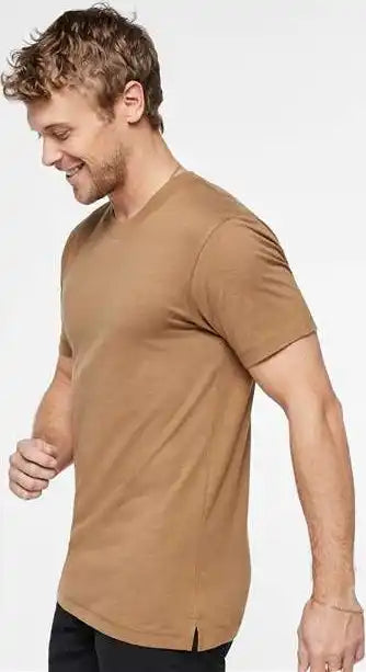 Lat 6904 Bamboo Tee Coyote Brown