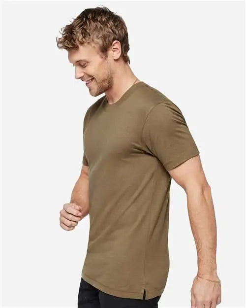 Lat 6904 Bamboo Tee - Coyote Brown