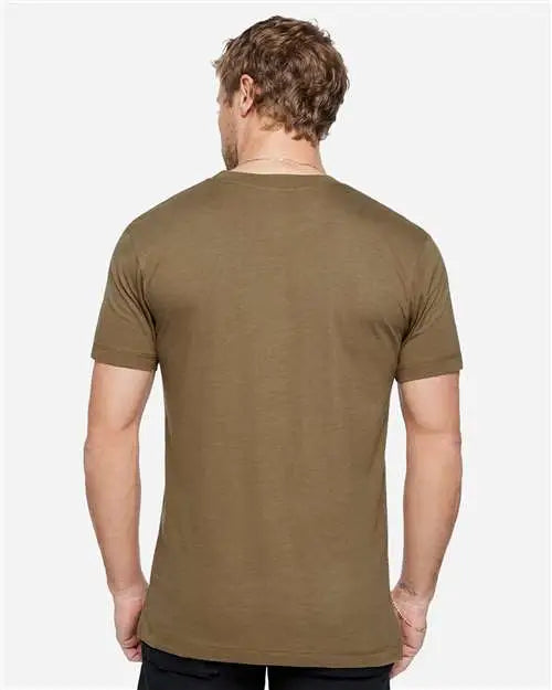 Lat 6904 Bamboo Tee - Coyote Brown
