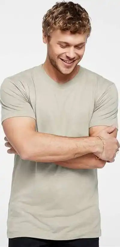 Lat 6904 Bamboo Tee Hazel