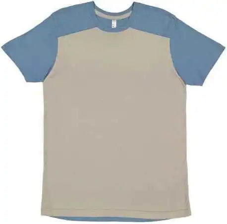 Lat 6911 Forward Shoulder Fine Jersey Tee - Titanium Indigo