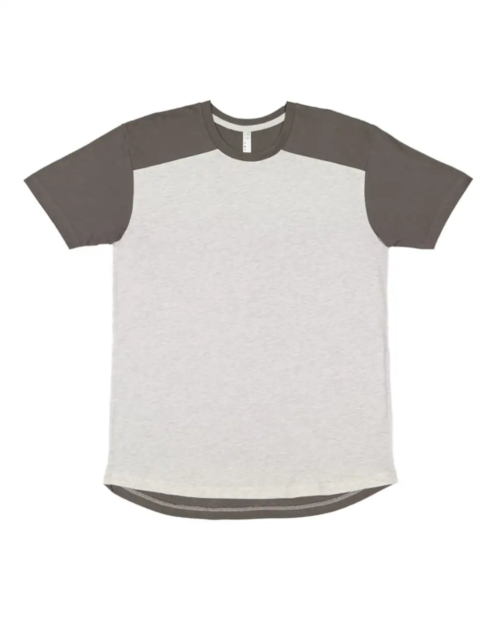 Lat 6911l Forward Shoulder Fine Jersey Tee - 6911 - Ash Charcoal - Ash/ / Adult s