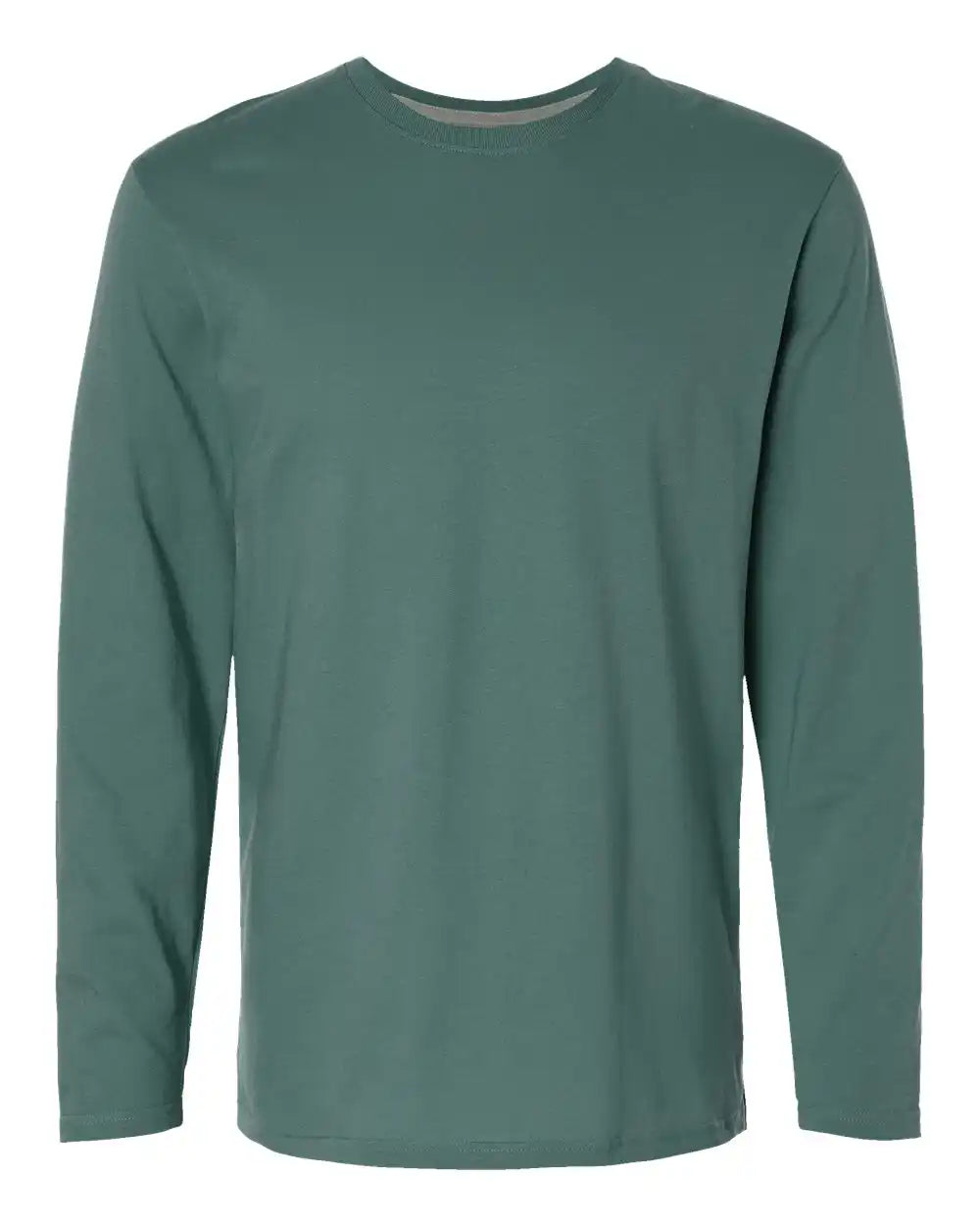 Lat 6918 Fine Jersey Long Sleeve Tee - Basil - s