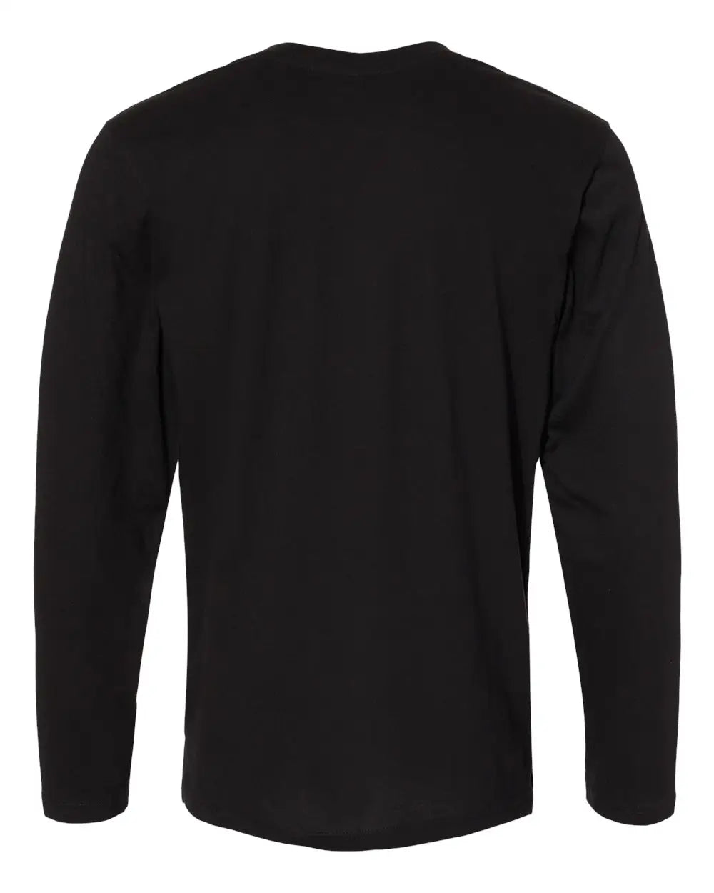 Lat 6918 Fine Jersey Long Sleeve Tee - Black - s