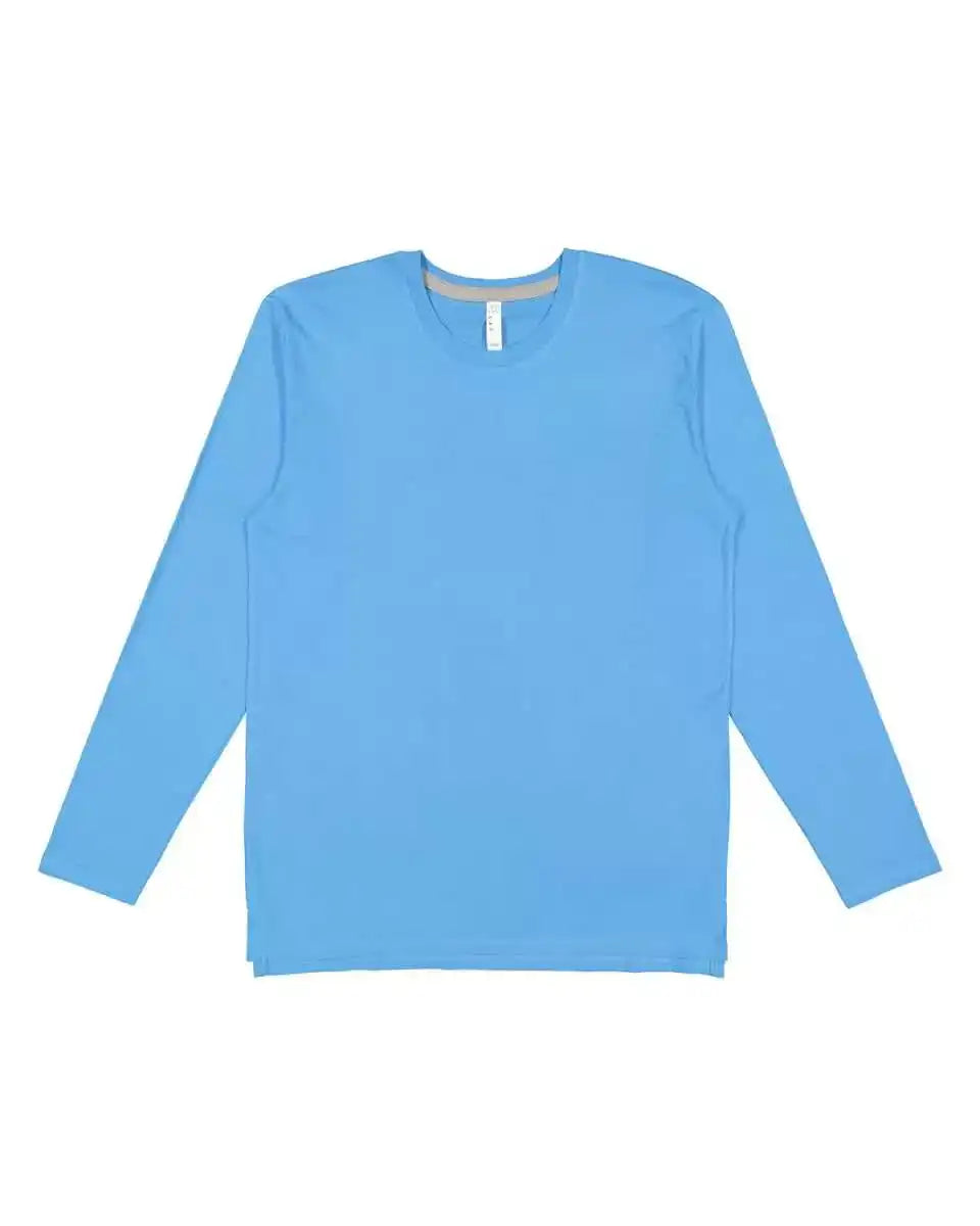 Lat 6918 Fine Jersey Long Sleeve Tee - Tradewind