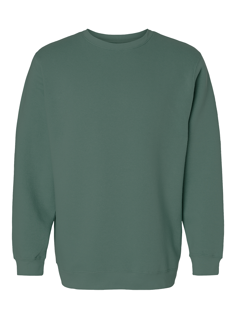 Lat 6925 Elevated Fleece Crewneck Sweatshirt - Basil