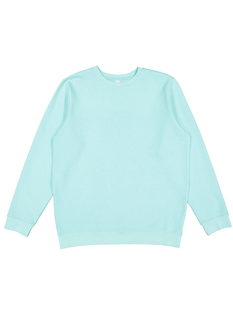 Lat 6925 Elevated Fleece Crewneck Sweatshirt - Chill