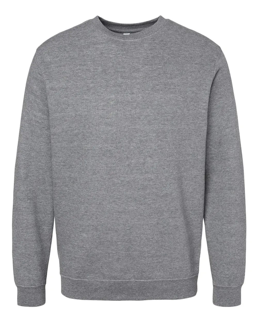 Lat 6925 Elevated Fleece Crewneck Sweatshirt - Granite Heather
