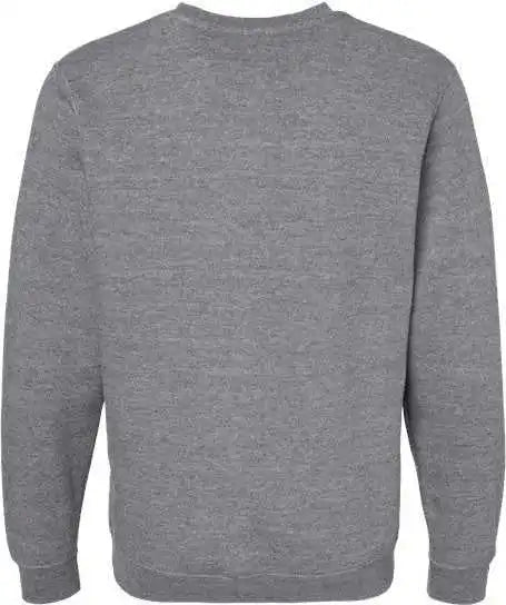 Lat 6925 Elevated Fleece Crewneck Sweatshirt Granite Heather