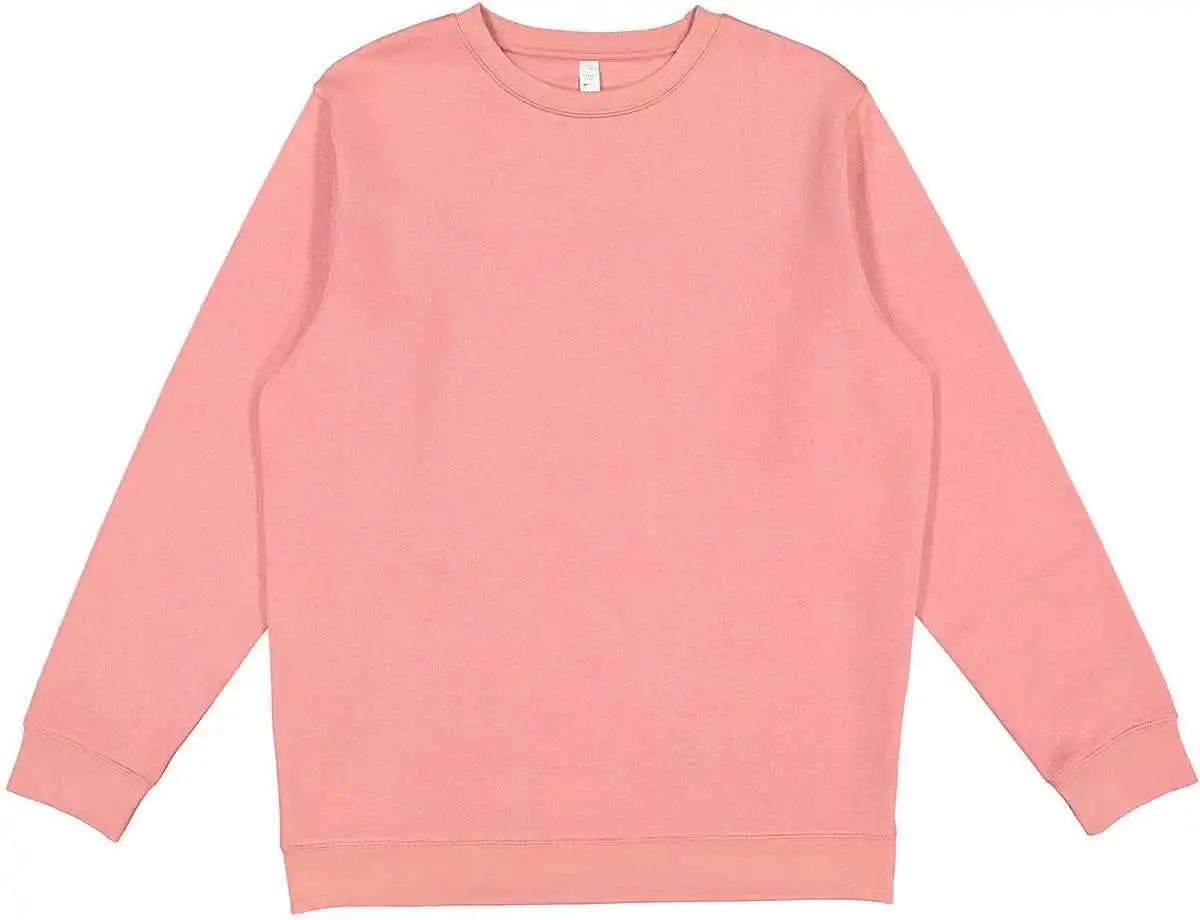 Lat 6925 Elevated Fleece Crewneck Sweatshirt Mauvelous