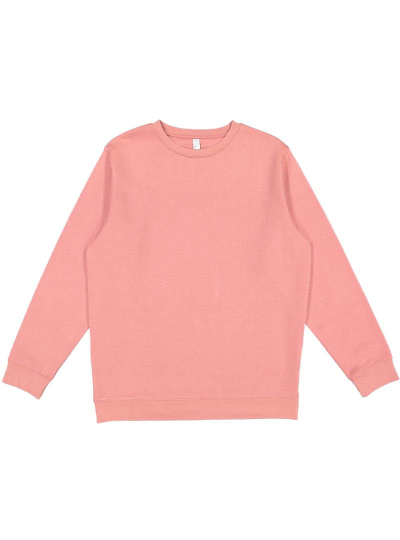 Lat 6925 Elevated Fleece Crewneck Sweatshirt - Mauvelous