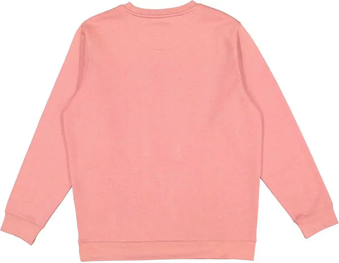 Lat 6925 Elevated Fleece Crewneck Sweatshirt Mauvelous