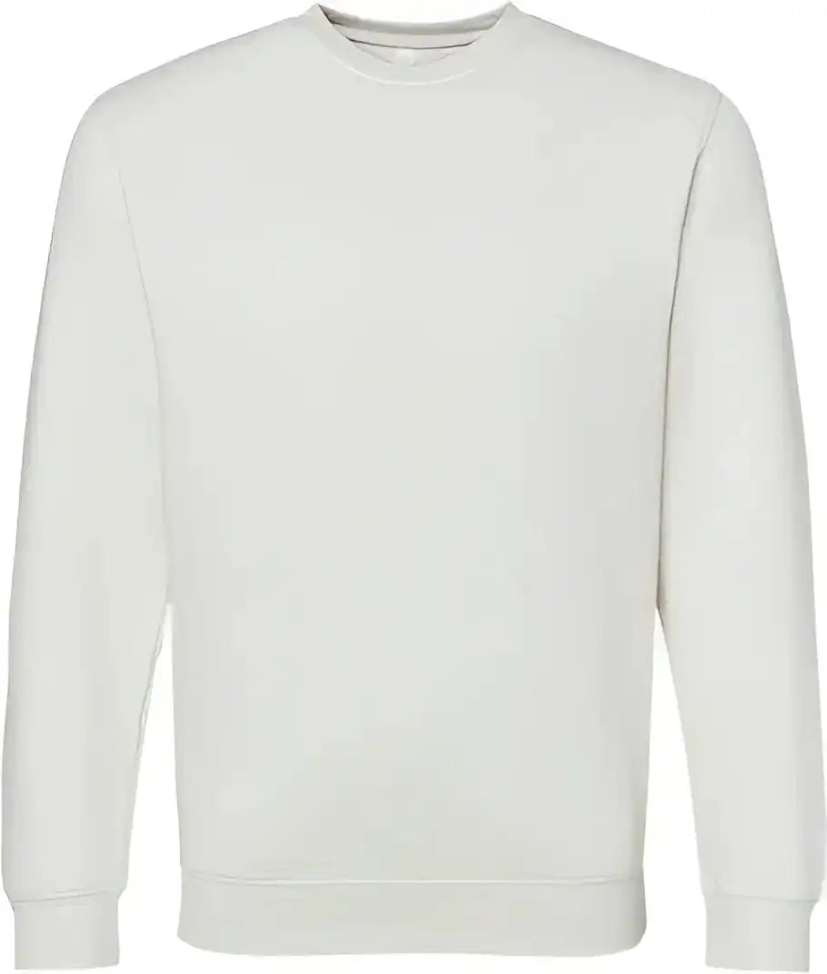 Lat 6925 Elevated Fleece Crewneck Sweatshirt Natural Heather