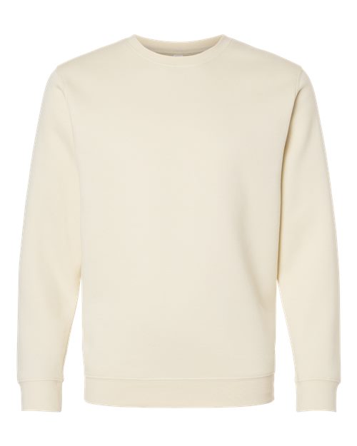 Lat 6925 Elevated Fleece Crewneck Sweatshirt - Natural