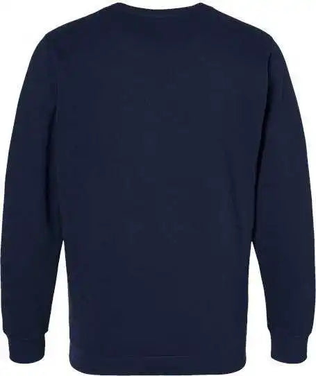 Lat 6925 Elevated Fleece Crewneck Sweatshirt - Navy