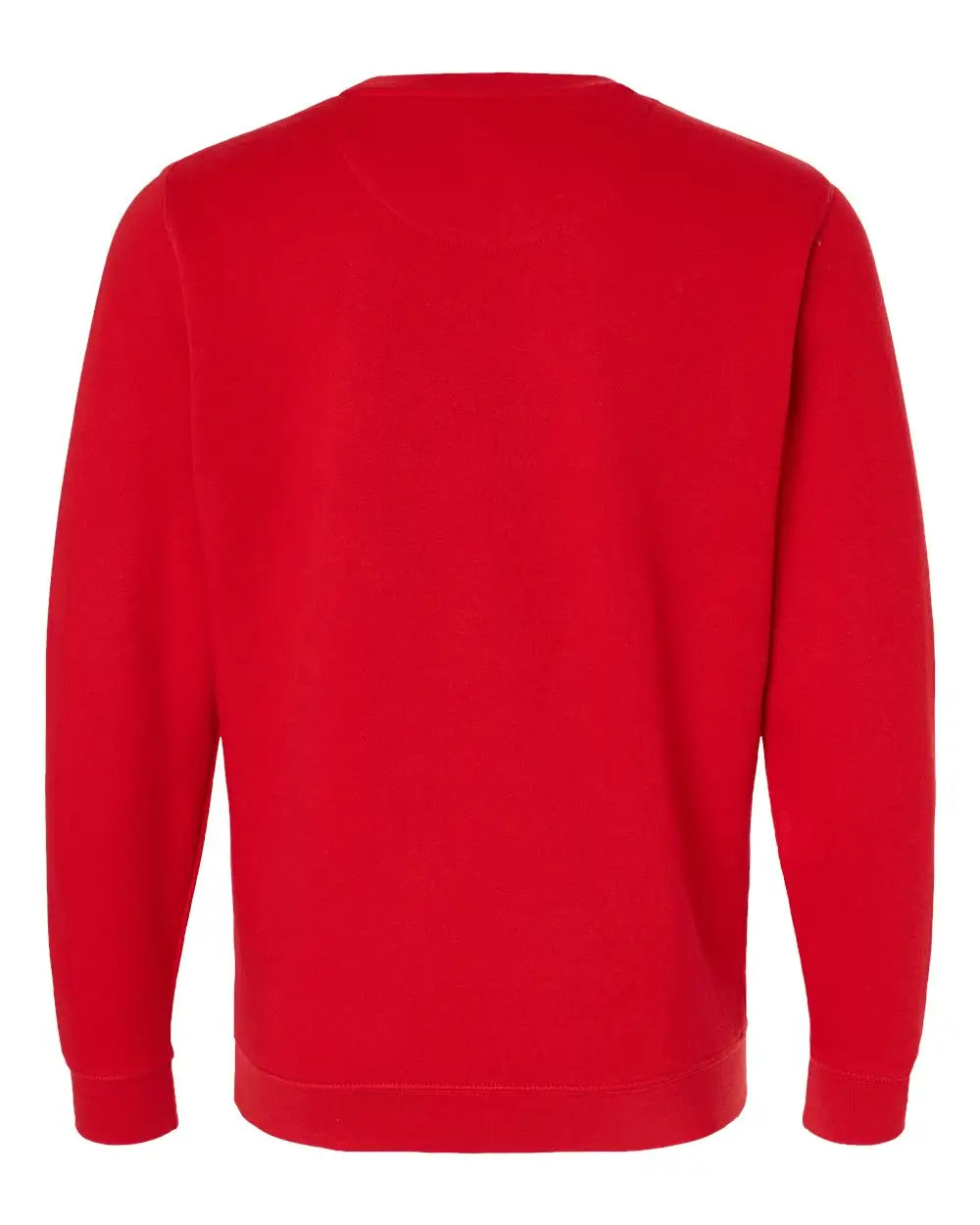 Lat 6925 Elevated Fleece Crewneck Sweatshirt - Red