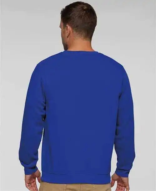 Lat 6925 Elevated Fleece Crewneck Sweatshirt - Royal