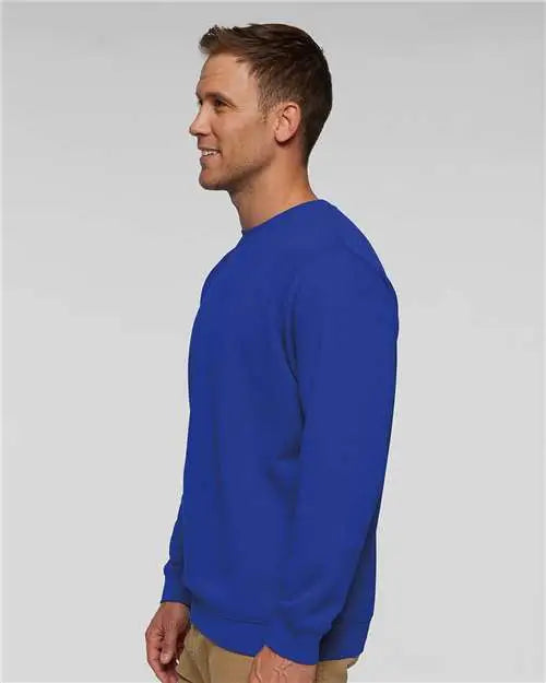 Lat 6925 Elevated Fleece Crewneck Sweatshirt - Royal