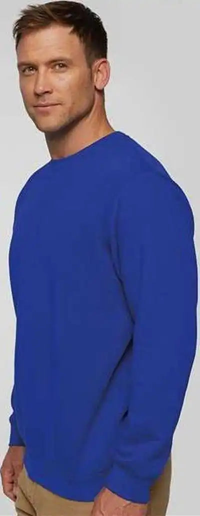 Lat 6925 Elevated Fleece Crewneck Sweatshirt - Royal
