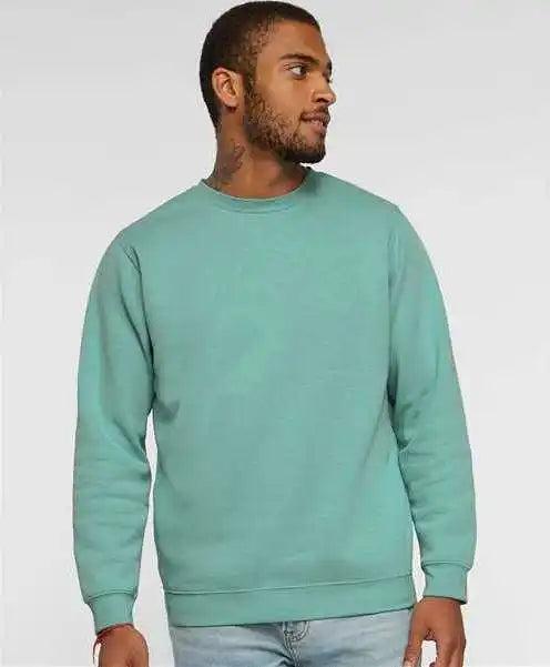 Lat 6925 Elevated Fleece Crewneck Sweatshirt Saltwater