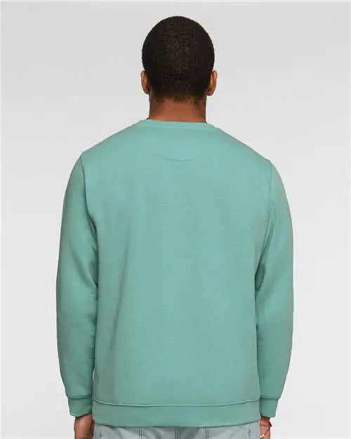 Lat 6925 Elevated Fleece Crewneck Sweatshirt - Saltwater